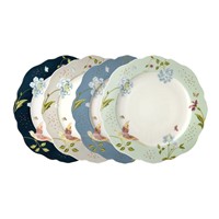 Laura Ashley Giftset 4 Borden 24,5 cm Assorti