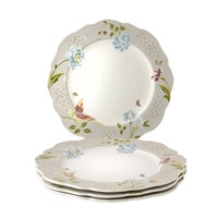 Laura Ashley Giftset 4 Borden 24,5 cm Cobblestone Uni