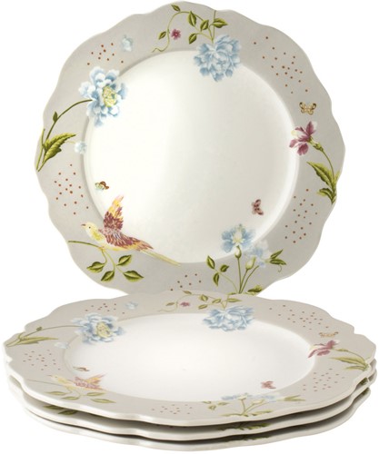 Laura Ashley Giftset 4 Borden 24,5 cm Cobblestone Uni