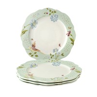 Laura Ashley Giftset 4 Plates 24,5 cm Mint Uni