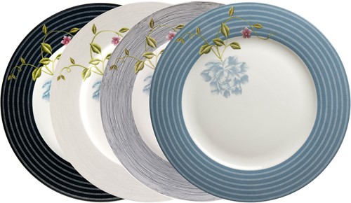 Laura Ashley Giftset 4 Borden 26 cm Assorti