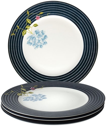 Laura Ashley Giftset 4 Borden 26 cm Midnight Candy Stripe