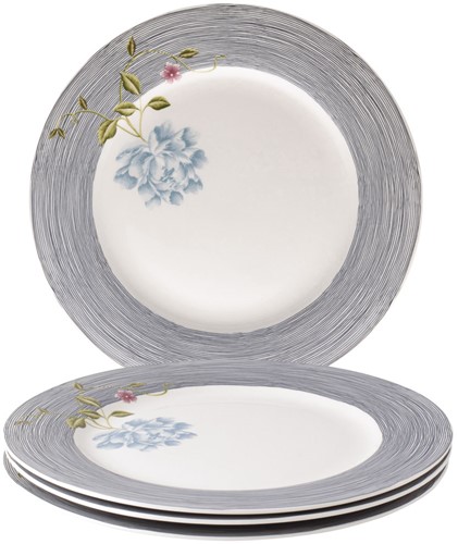 Laura Ashley Giftset 4 Borden 26 cm Midnight Pinstripe