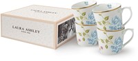 Laura Ashley Giftset 4 Bekers Cobblestone Pinstripe 32 cl.-2