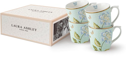 Laura Ashley Giftset 4 Bekers Mint Uni 32 cl.-2