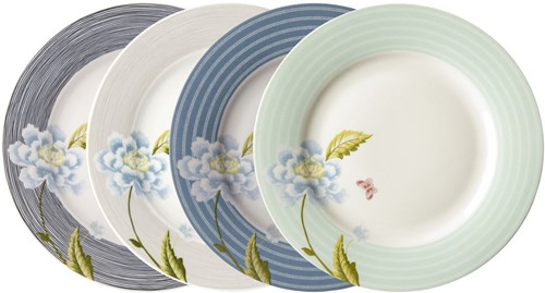Laura Ashley Giftset 4 Borden 20 cm Assorti