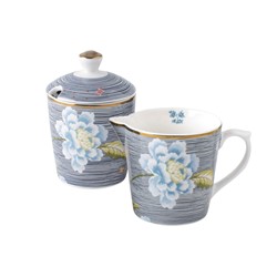 Laura Ashley Giftset Melkkan en Suikerpot 
