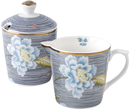 Laura Ashley Giftset Melkkan en Suikerpot 