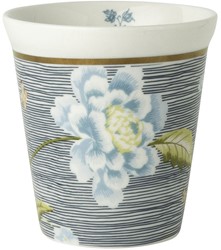 Laura Ashley Beker Zonder Oor Midnight Pinstripe 27 cl.