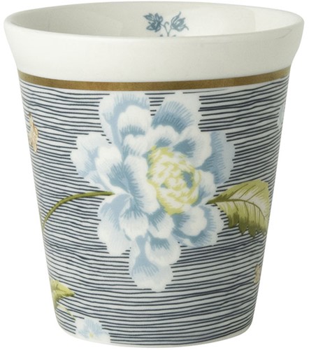Laura Ashley Beker Zonder Oor Midnight Pinstripe 27 cl.