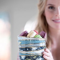 Laura Ashley Bowl 13 cm Cobblestone Pinstripe-3
