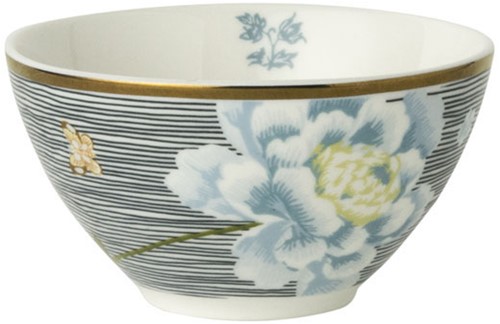 Laura Ashley Kom 9 cm Midnight Pinstripe 
