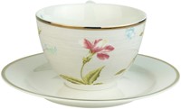 Laura Ashley Cup and Saucer Cobblestone Pinstripe 26 cl.-2