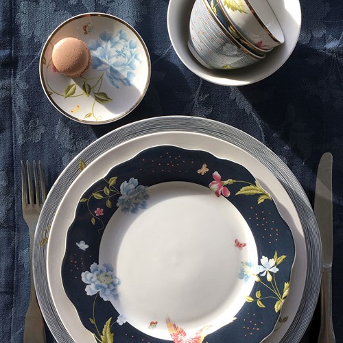Laura Ashley Bord Schulp 24,5 cm Midnight Uni-3