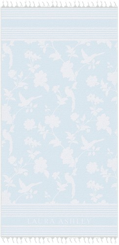 Laura Ashley Strandlaken/Hamamdoek Lichtblauw 90x180 cm-2