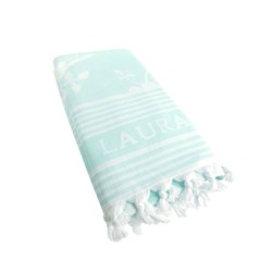 Laura Ashley Strandlaken/Hamamdoek Mint 90x180 cm