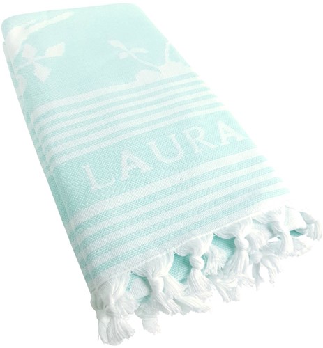 Laura Ashley Strandlaken/Hamamdoek Mint 90x180 cm