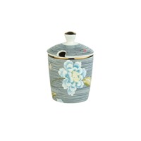 Laura Ashley Suikerpot Midnight Pinstripe 