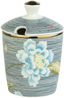 Laura Ashley Sugarjar Midnight Pinstripe