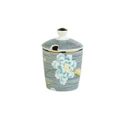 Laura Ashley Suikerpot Midnight Pinstripe 