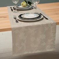 Laura Ashley Tafelloper 2-Tone Cobblestone -2