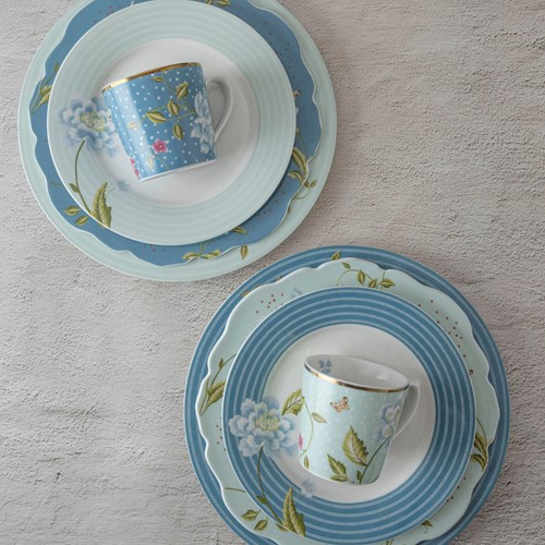 Laura Ashley Bord Plat 20 cm Seaspray Candy Stripe -3