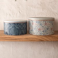 Laura Ashley Set 2 Blikken Daniela en Peacock Rood-3