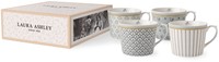 Laura Ashley Giftset 4 Bekers Laag Assorti 30 cl.-2