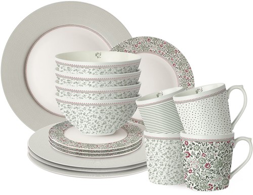 Laura Ashley Giftset 16 Delig Servies