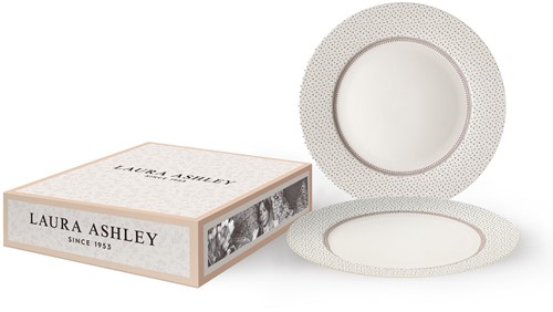 Laura Ashley Giftset 2 Borden Plat 20 cm -2