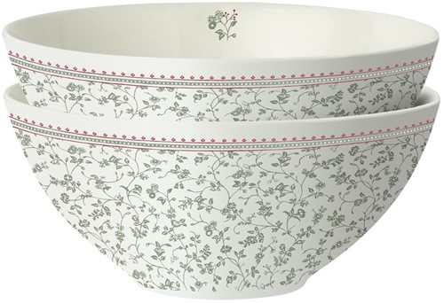 Laura Ashley Giftset 2 Kommen 16 cm 