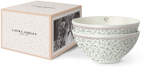 Laura Ashley Giftset 2 Kommen 16 cm -2