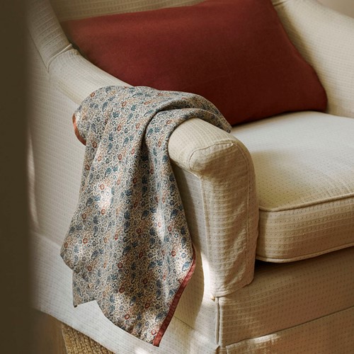 Laura Ashley Teatowel Oxblood Red Daniela 50x70cm-3