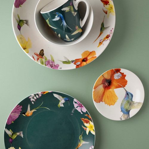 Marjolein Bastin Plate Coupe 25 cm Green-2