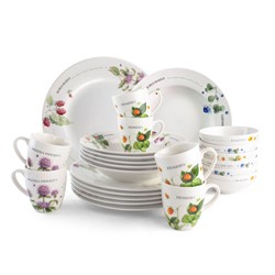 Set 24 Delig Servies 6 Persoons