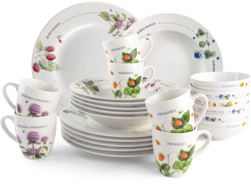Marjolein Bastin Set 24 Pcs Tableware 6 Persons