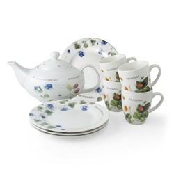 Set 9 Delig Theeservies met Minimokken