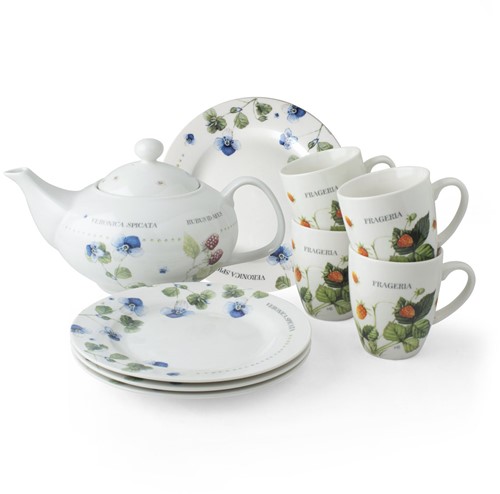 Marjolein Bastin Set 9 Pcs Teaset with minimugs