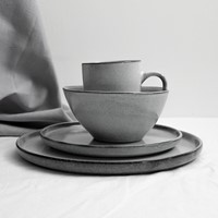Dutch Rose Kom 15 cm Grijs       -3