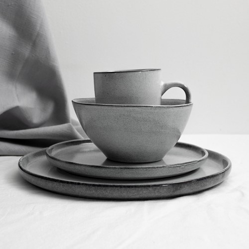 Dutch Rose Bowl 12 cm Grey-3