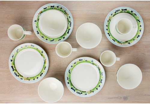 Wiebe van der Zee Set 12 Delig Servies 4 Persoons Nieuwe Buren-3