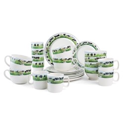 Wiebe van der Zee Set 24 Delig Servies 4 Persoons Nieuwe Buren
