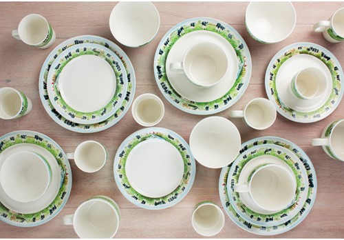 Wiebe van der Zee Set 24 Delig Servies 4 Persoons Nieuwe Buren-3