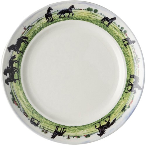 Wiebe van der Zee Plate 21 cm Horses