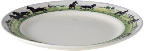 Wiebe van der Zee Plate 21 cm Horses-2
