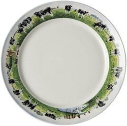 Wiebe van der Zee Plate 25 cm Cows